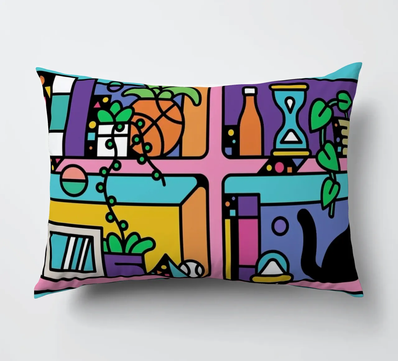 The Reader cuscino da Tyler Dale