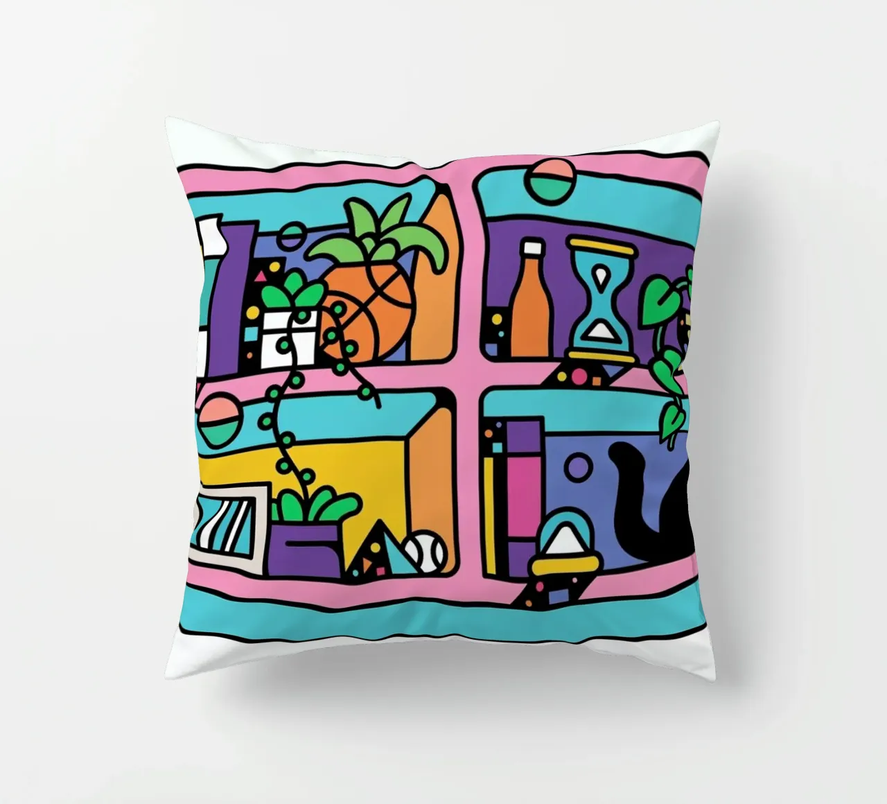 The Reader cuscino da Tyler Dale