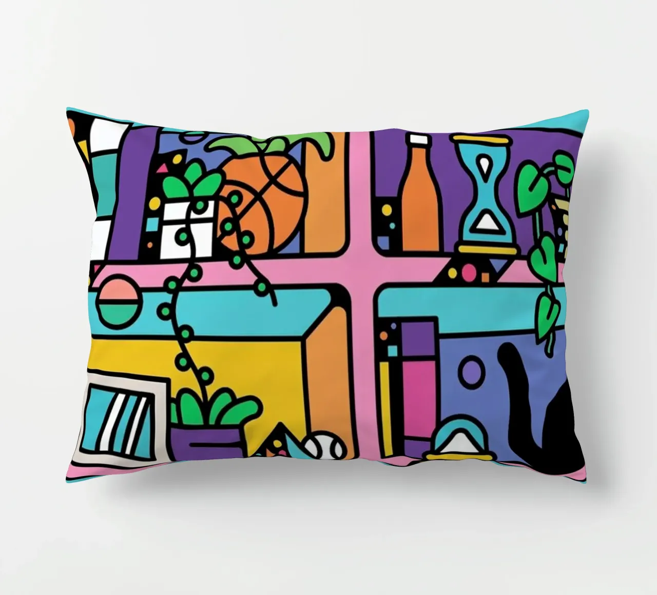 The Reader cuscino da Tyler Dale