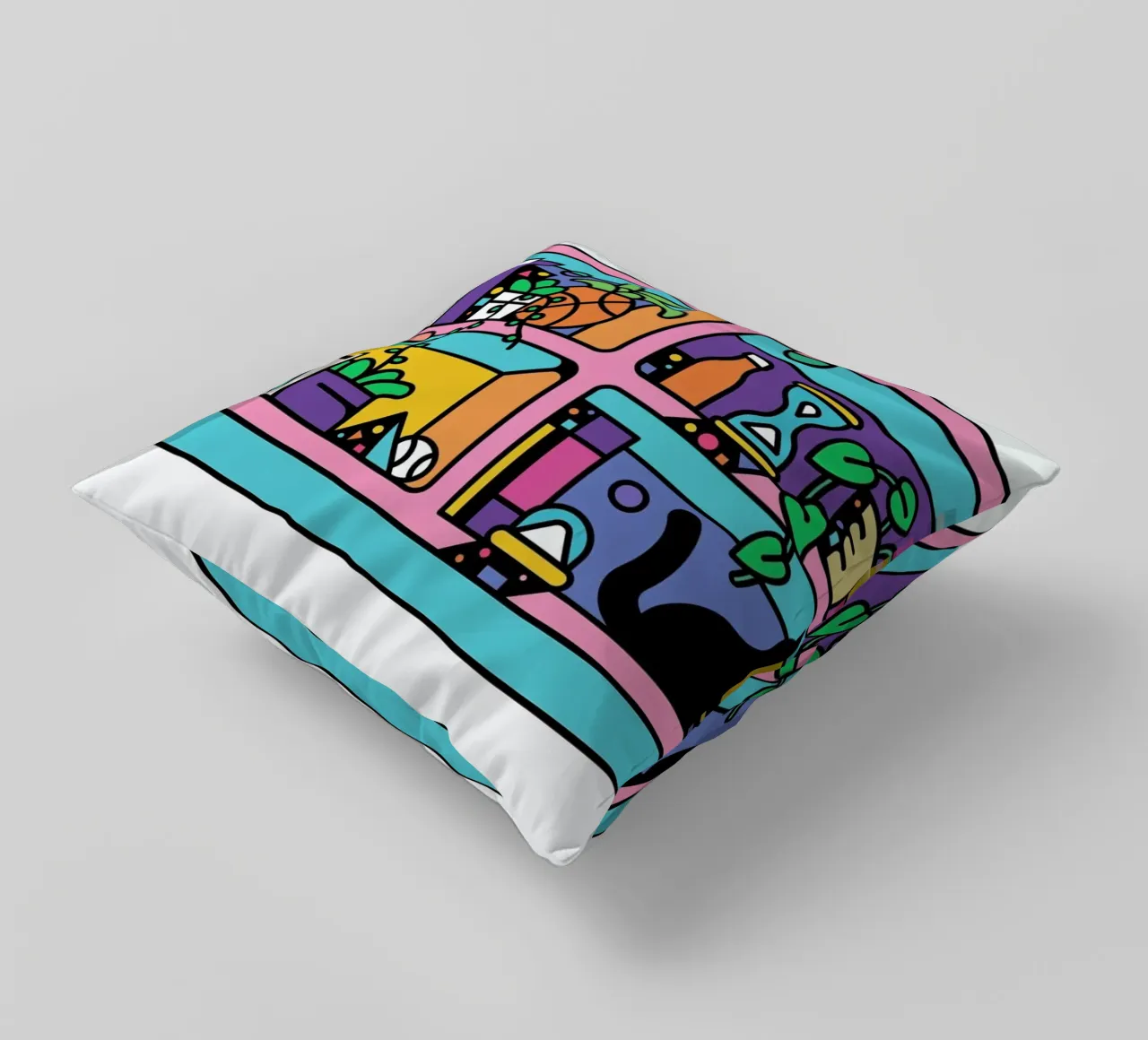 The Reader cuscino da Tyler Dale