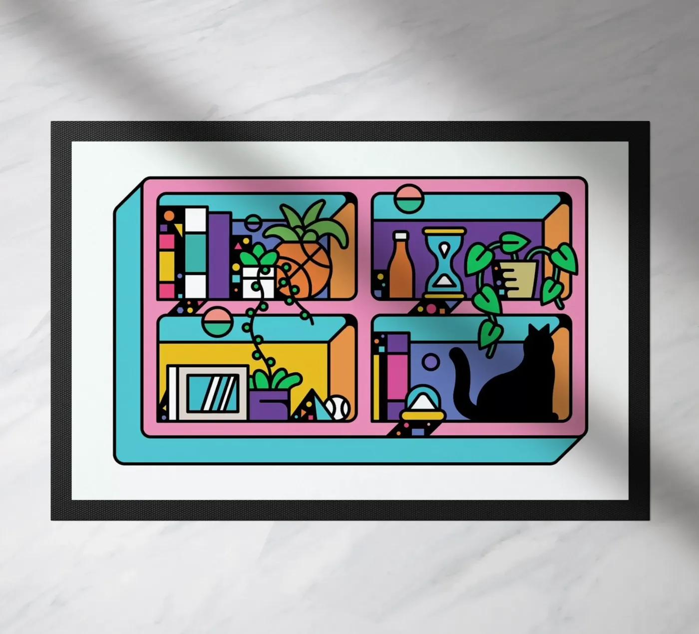 The Reader Fußmatte von Tyler Dale