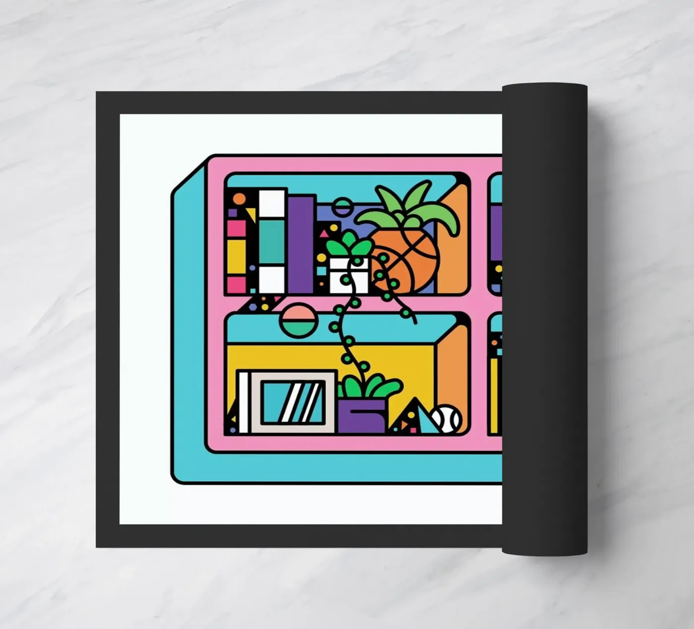 The Reader Fußmatte von Tyler Dale