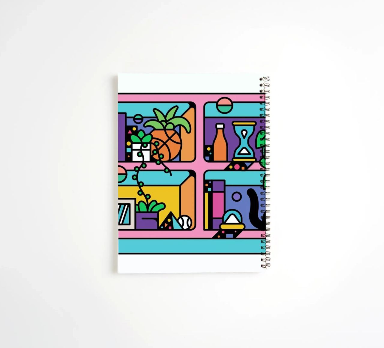 The Reader spiral notebook by Tyler Dale