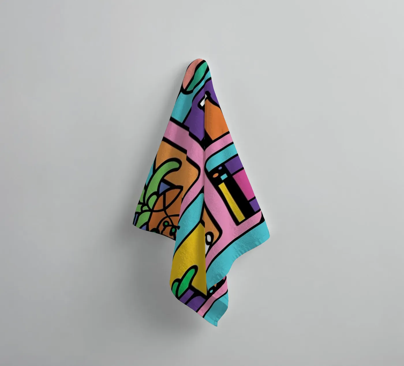 The Reader towel by Tyler Dale