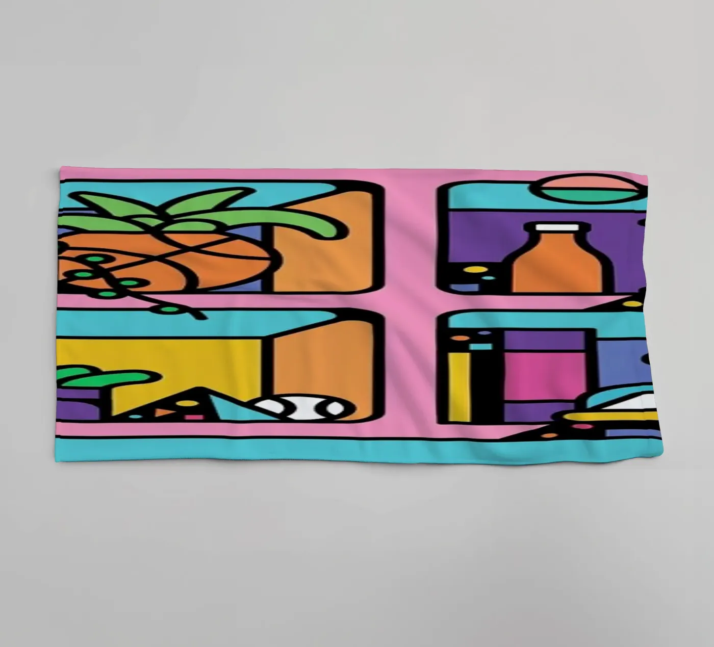 The Reader towel by Tyler Dale