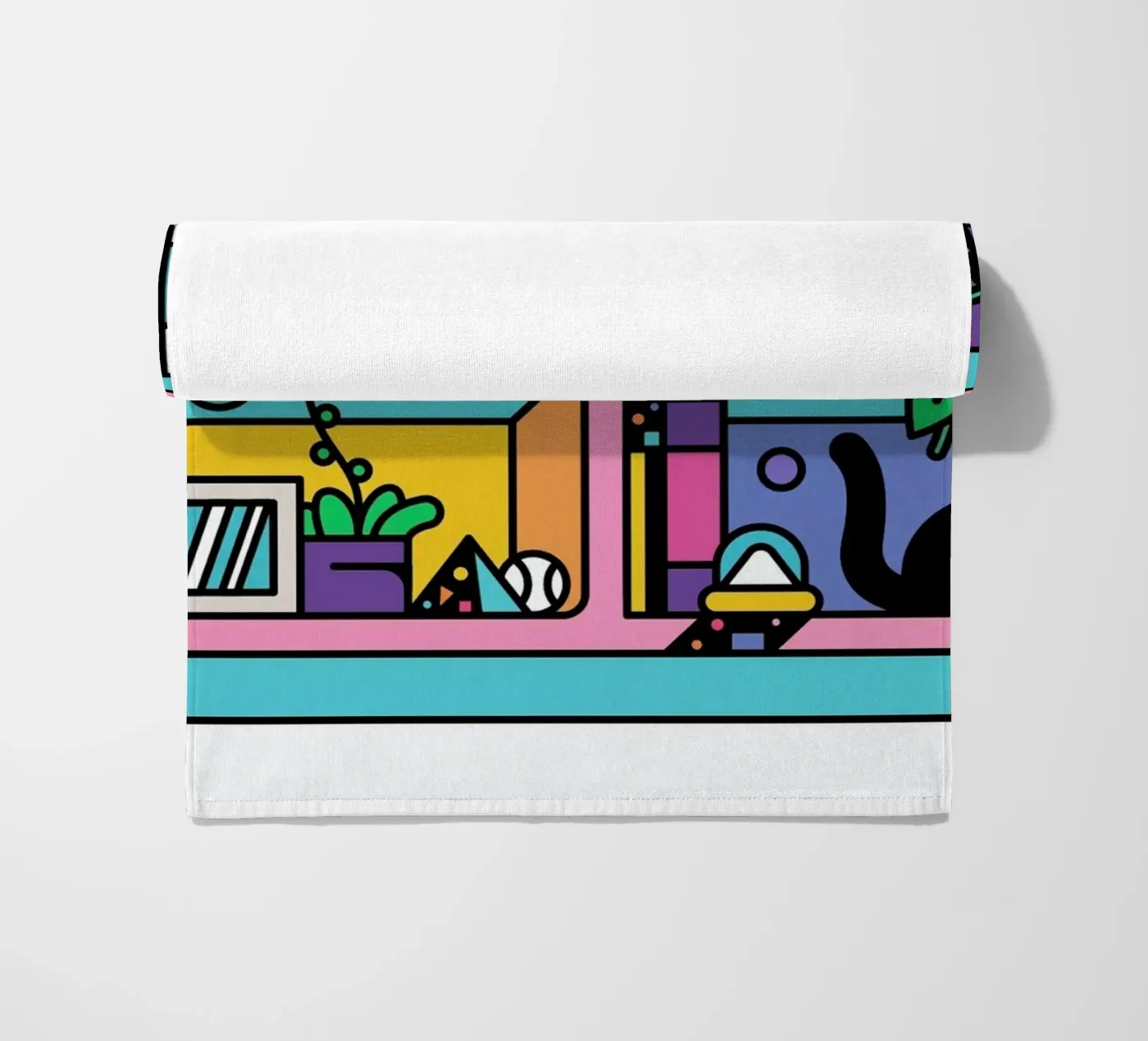 The Reader serviette de plage de Tyler Dale