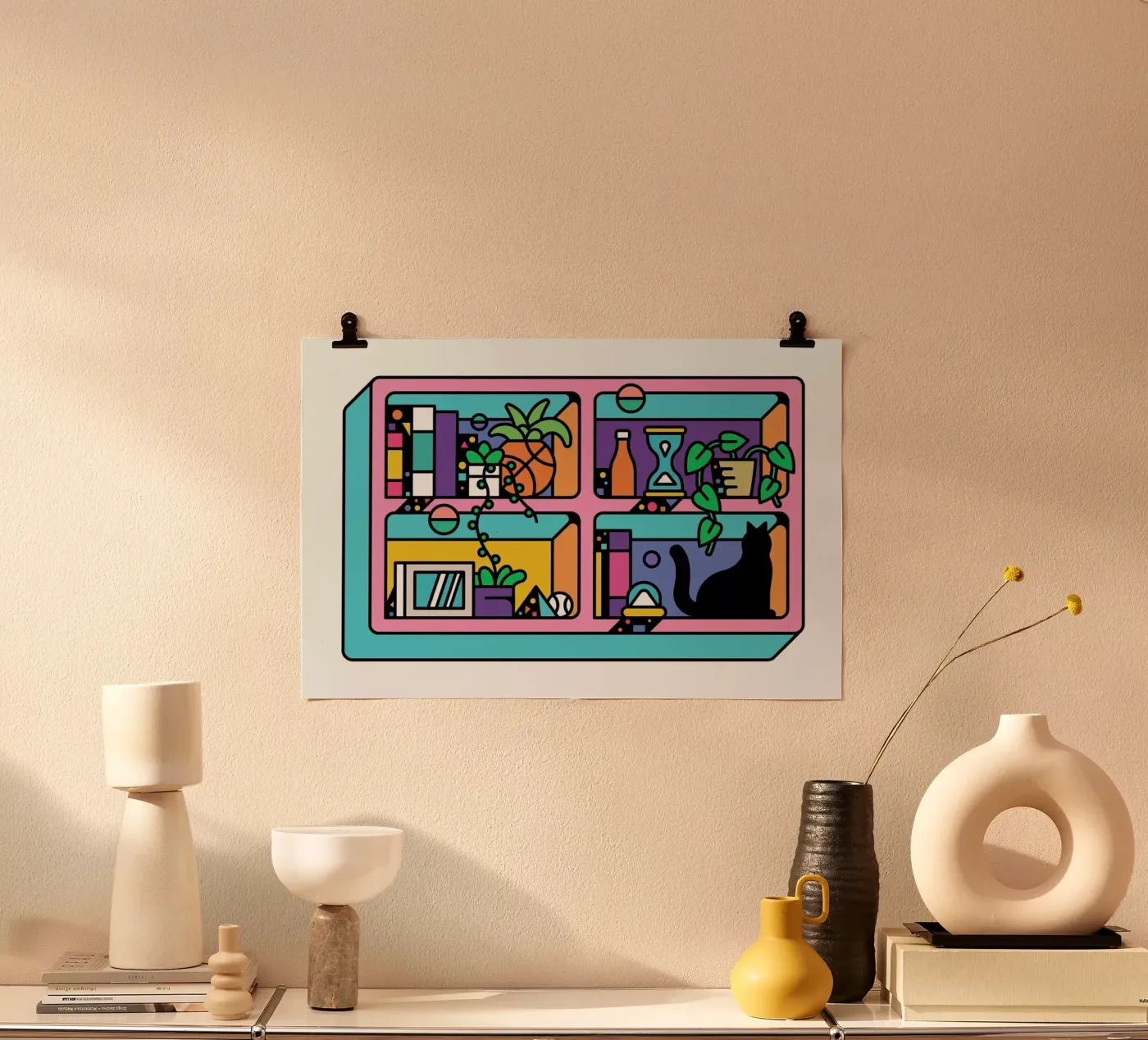 The Reader Poster von Tyler Dale