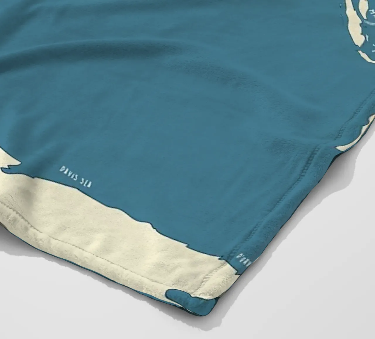 World Map fleecedeken van Aiden Garcia