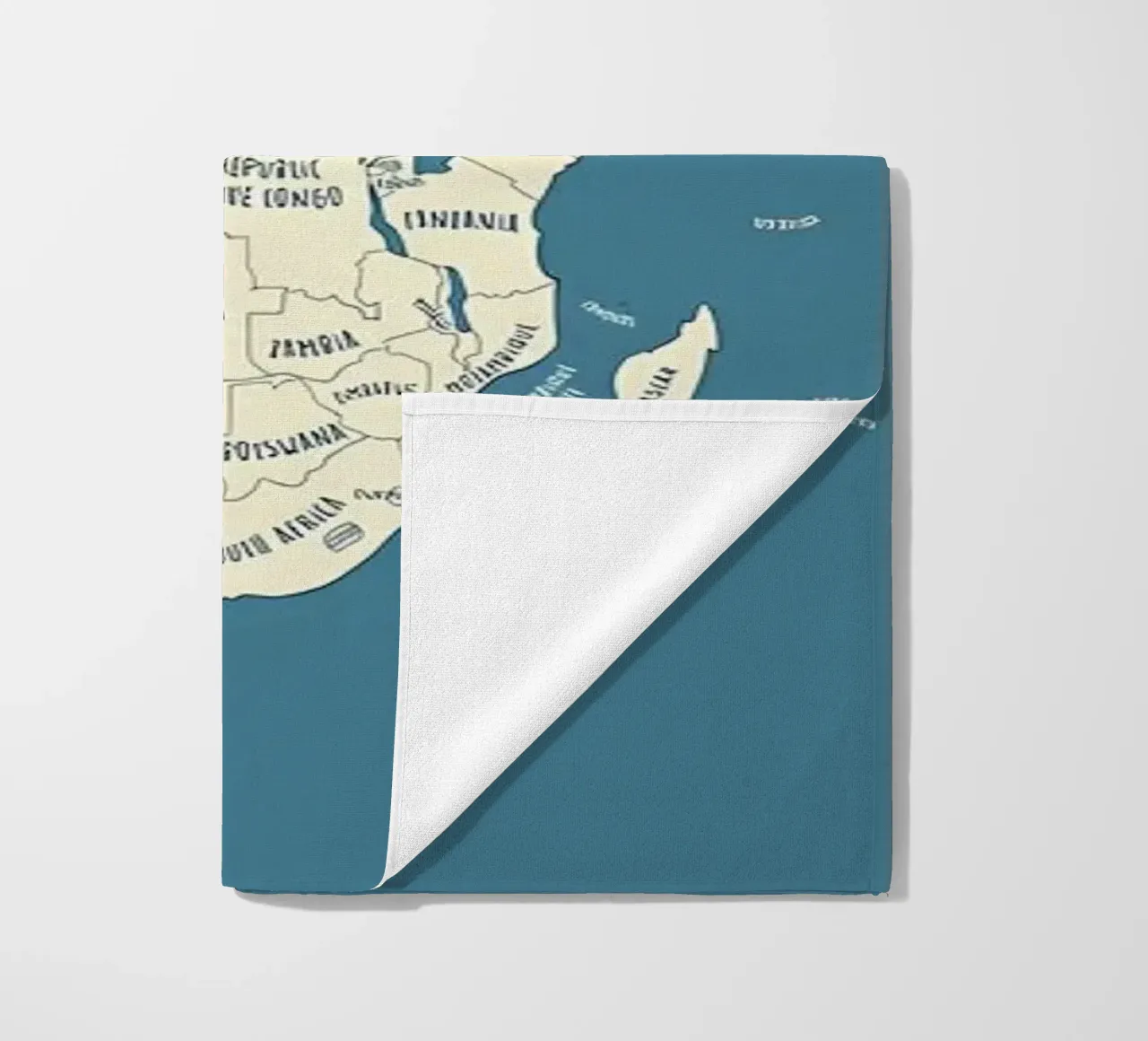 Mappa del mondo telo mare da Aiden Garcia