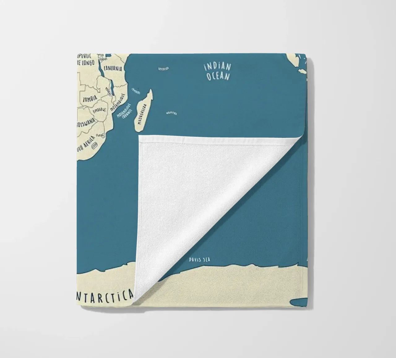 Mappa del mondo telo mare da Aiden Garcia