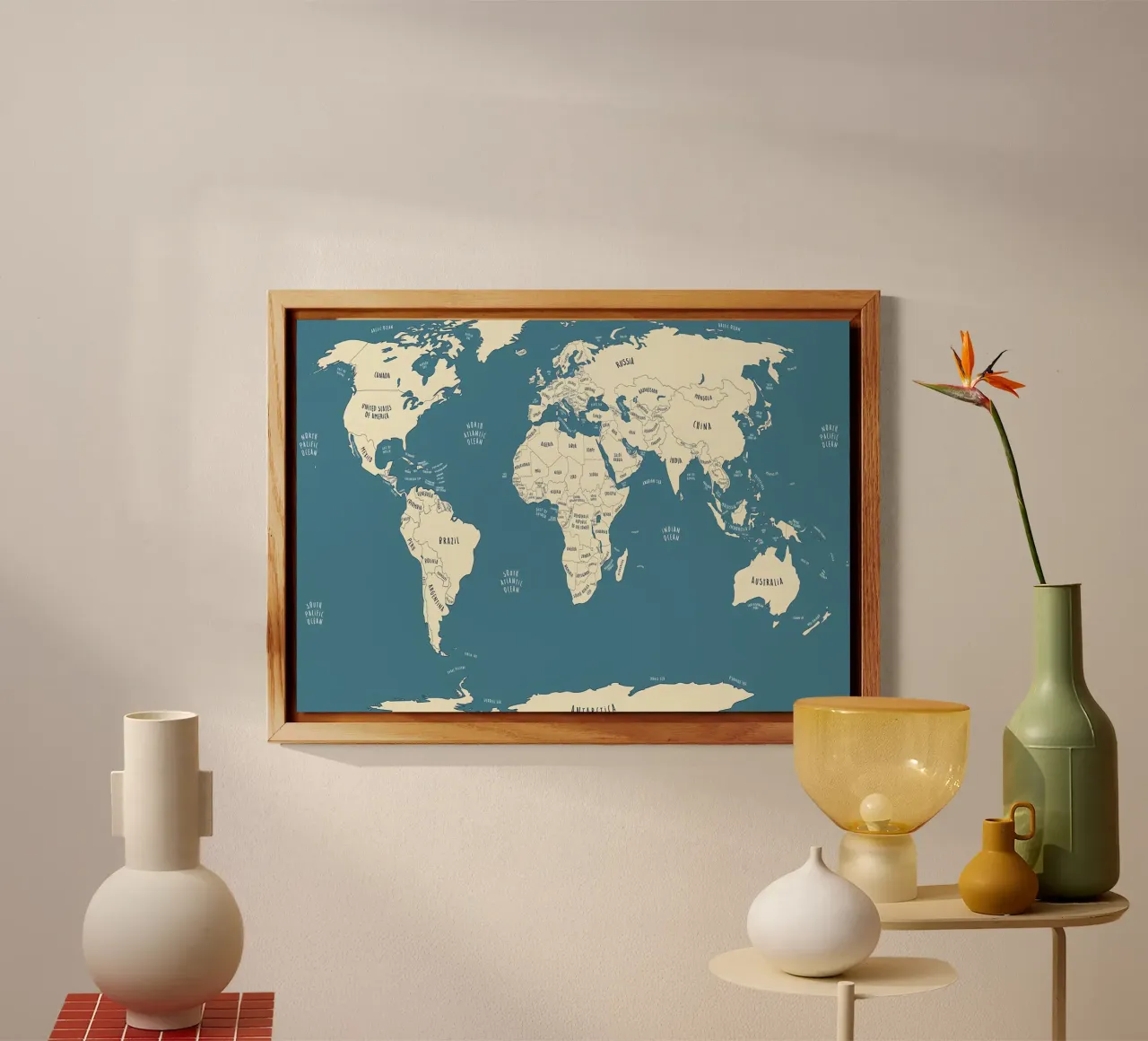 World Map forex plate by Aiden Garcia