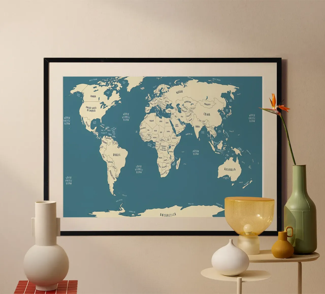 World Map poster by Aiden Garcia