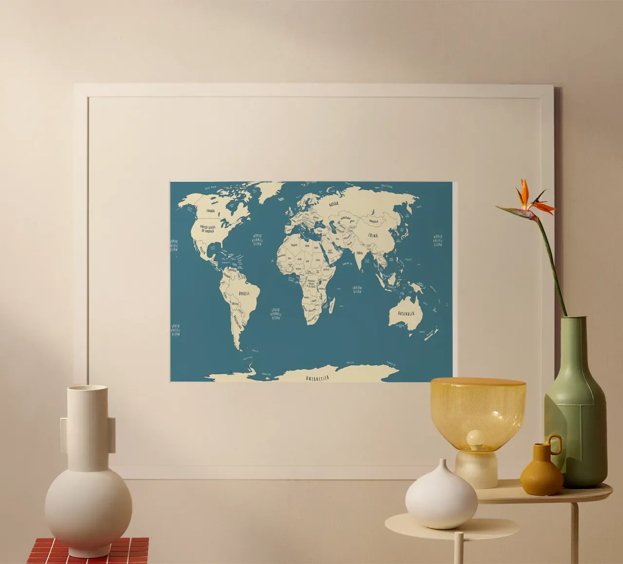 World Map poster by Aiden Garcia