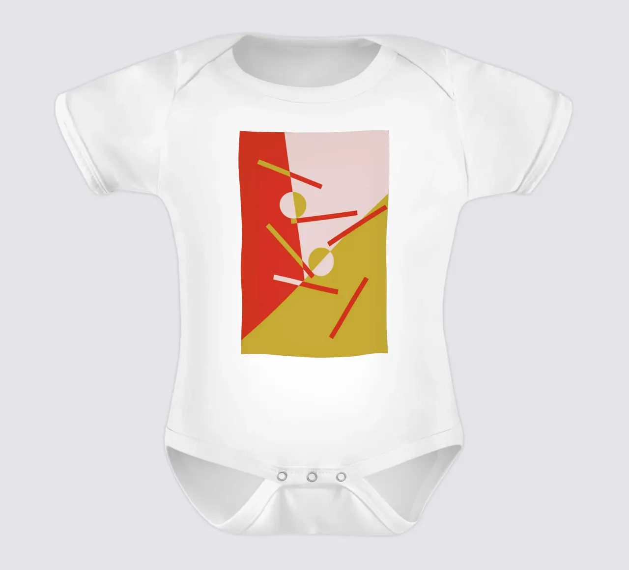 Almost There body neonato maniche corte da Khyati Trehan
