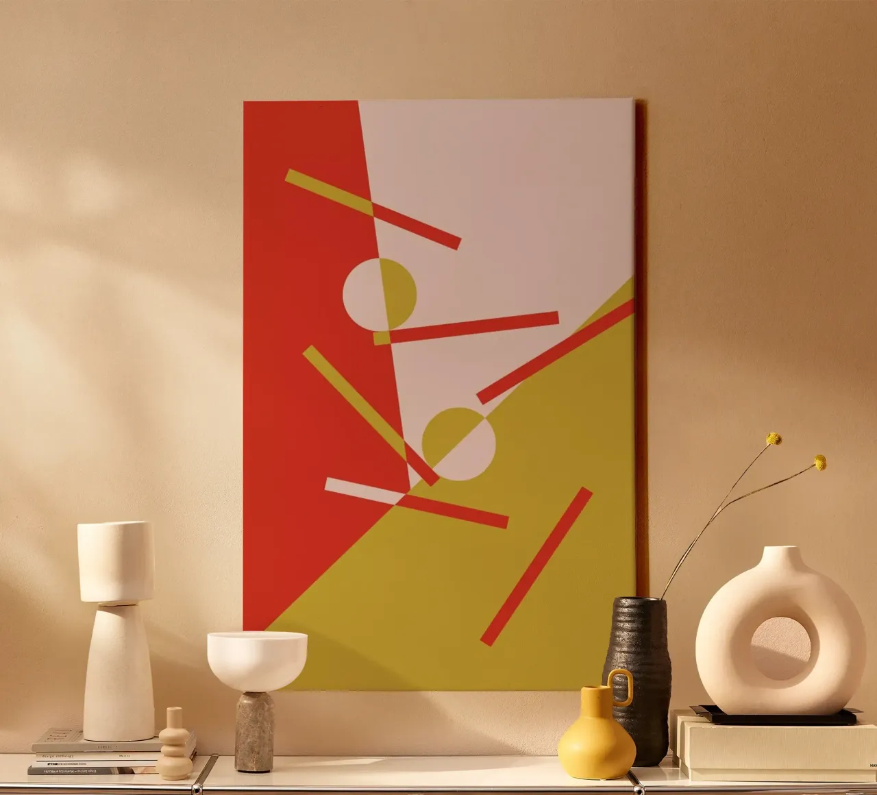 Almost There canvas met Baklijst van Khyati Trehan