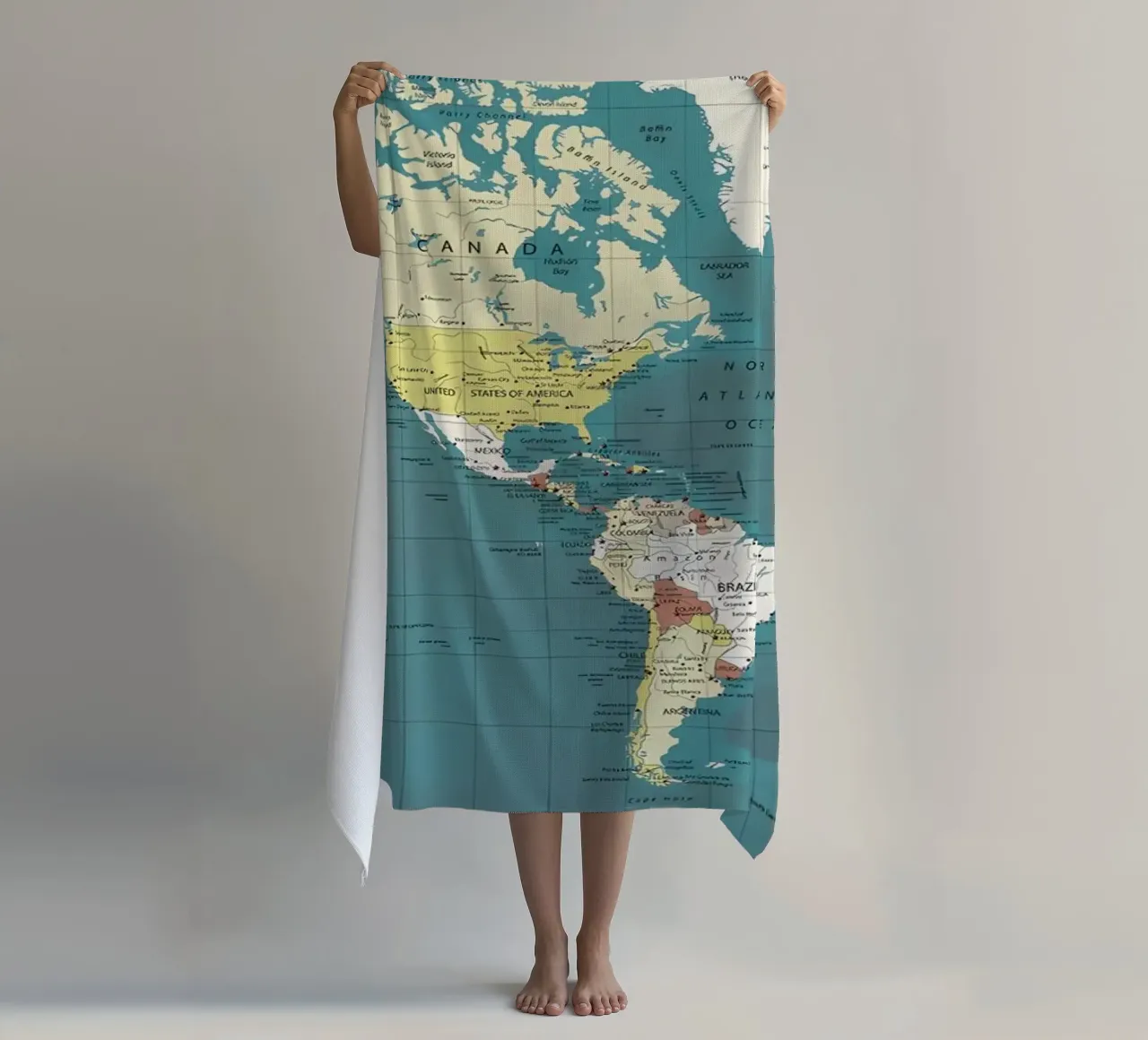 World Map telo mare da Aiden Garcia