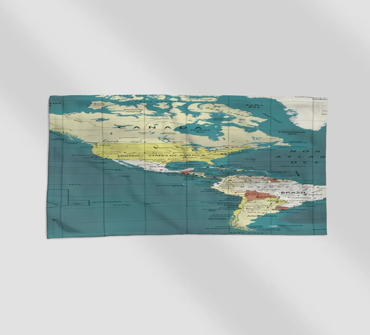 World Map telo mare da Aiden Garcia