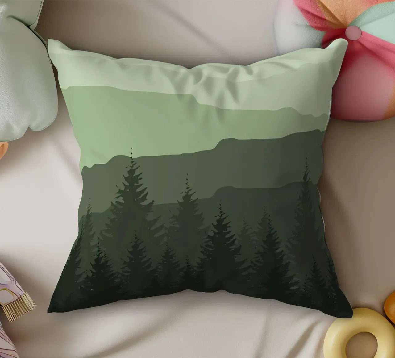 Foresta cuscino da Bartosz Powalka