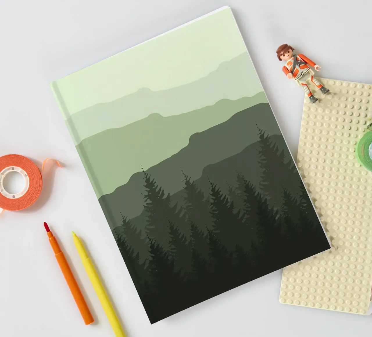 Forest notebook by Bartosz Powalka