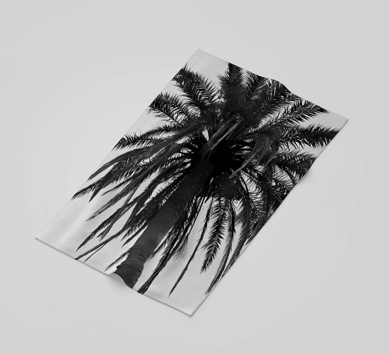 Palm Tree Beach Dream 7 beach towel by Matthew Katz