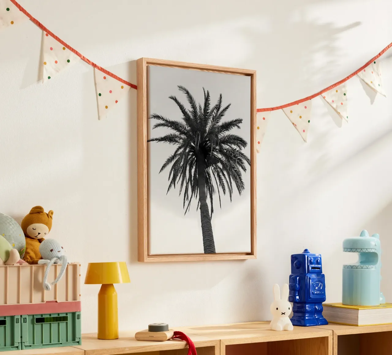 Palm Tree Beach Dream 7 canvas by Matthew Katz