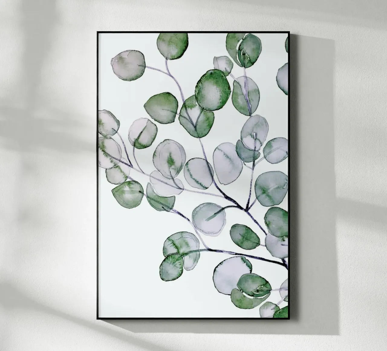 Eucalyptus Watercolor plexiglass da Monika Strigel