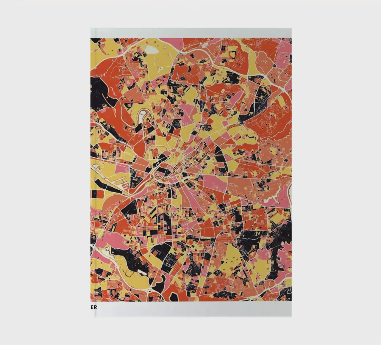 Manchester II notebook by The Cartography Collection