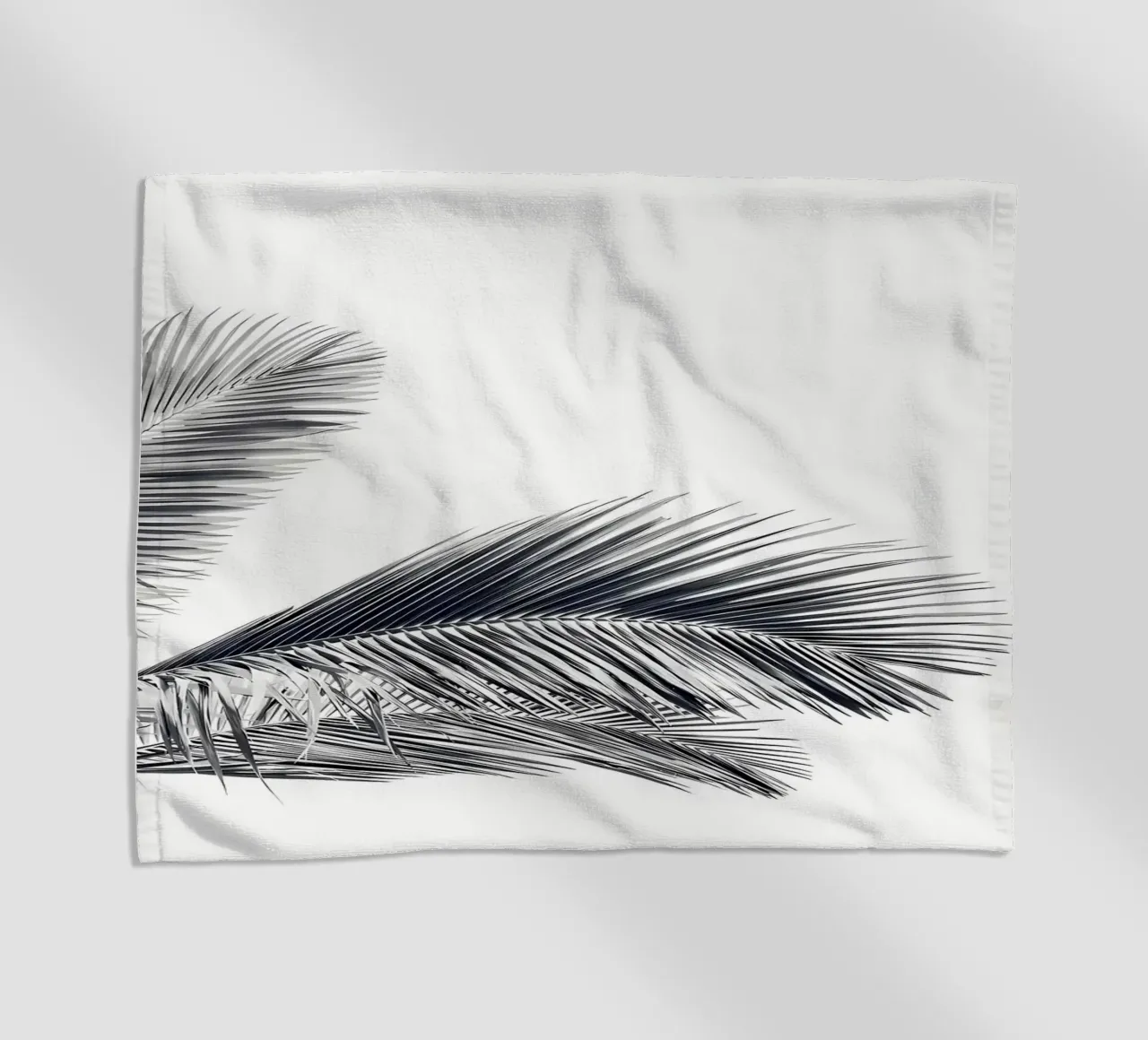 Palm Leaves beach towel by Matthew Katz