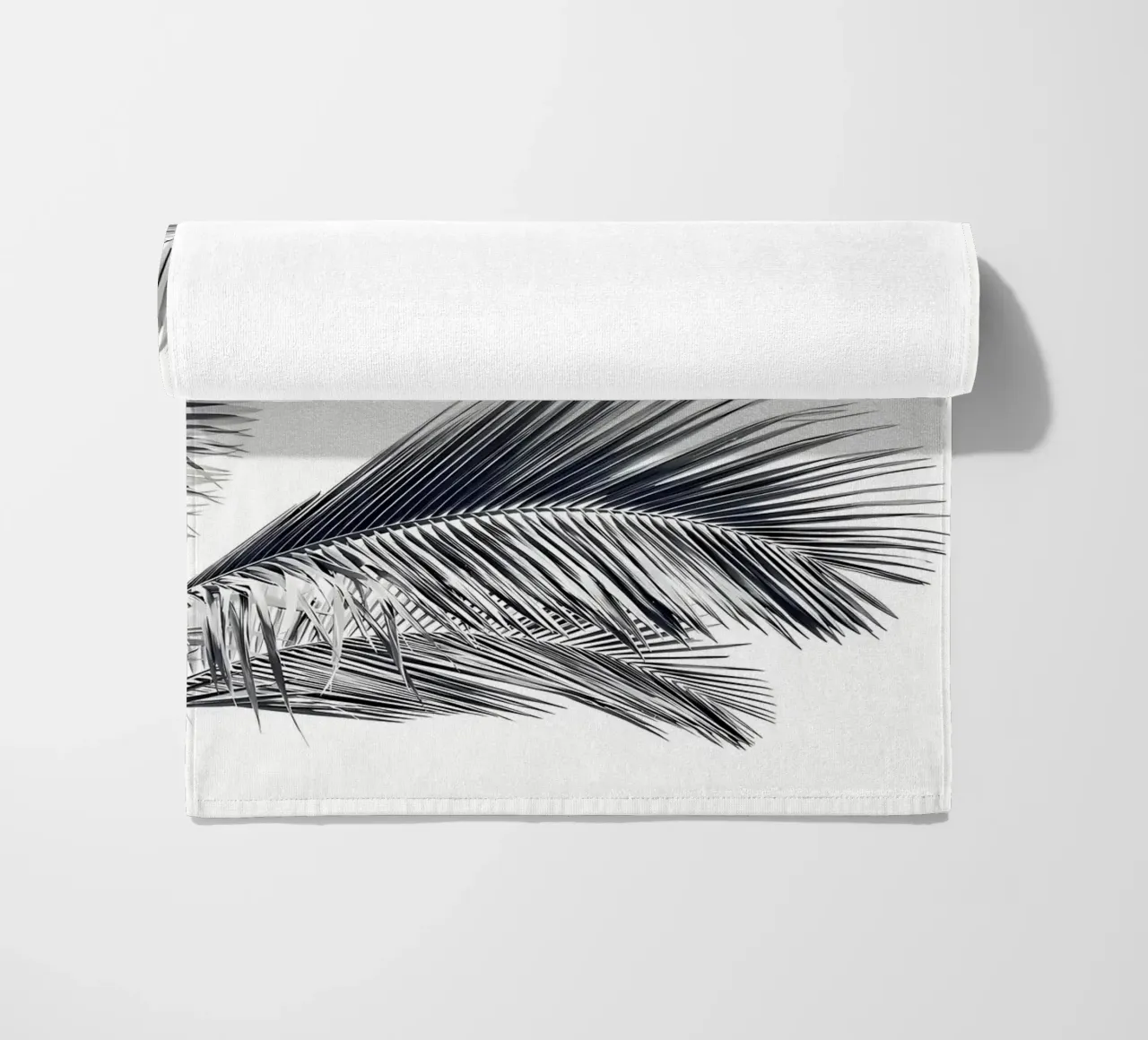 Palm Leaves beach towel by Matthew Katz