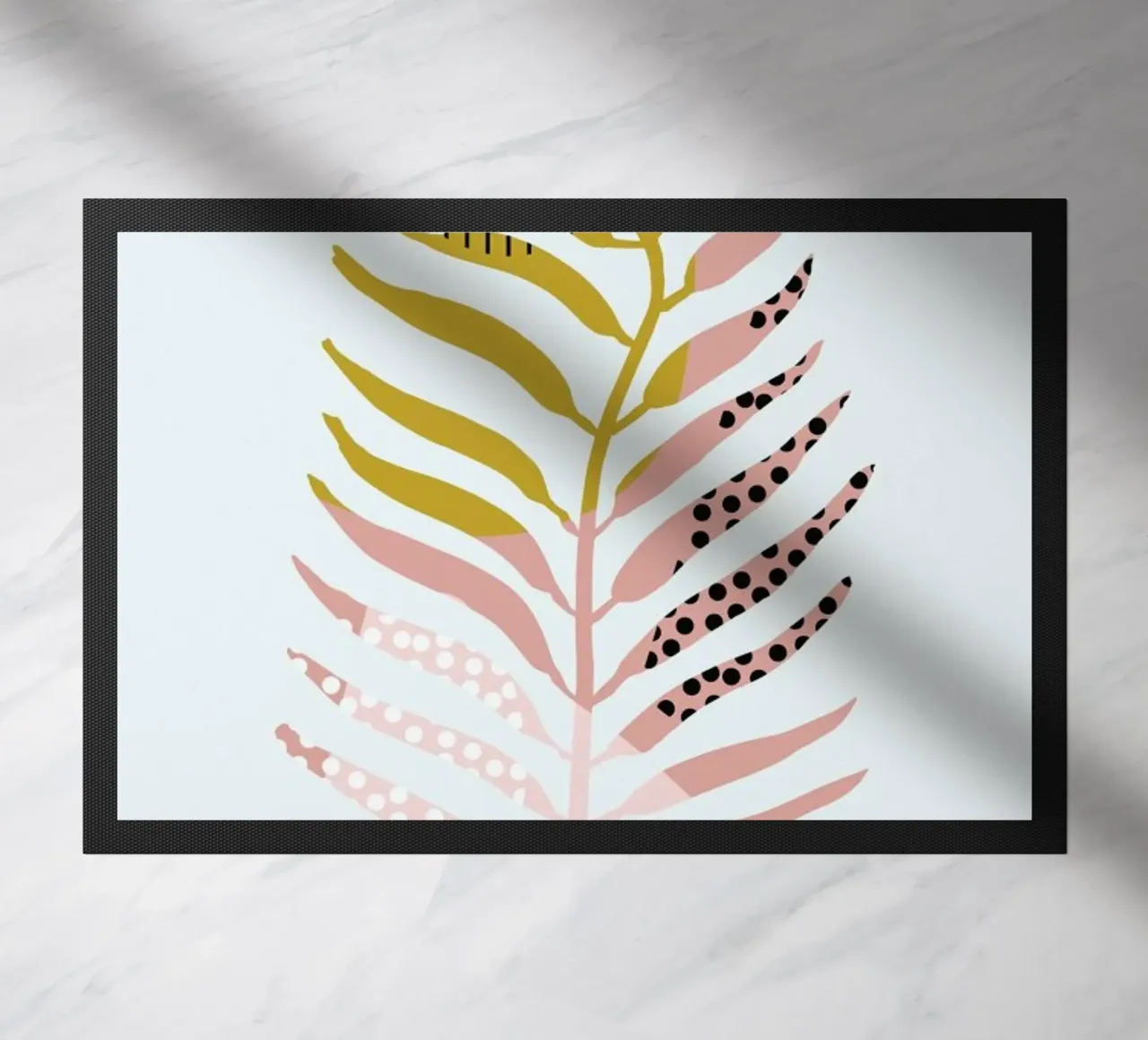 Graphic Leaf zerbino da Linda Gobeta