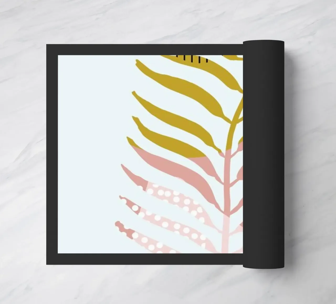 Graphic Leaf zerbino da Linda Gobeta