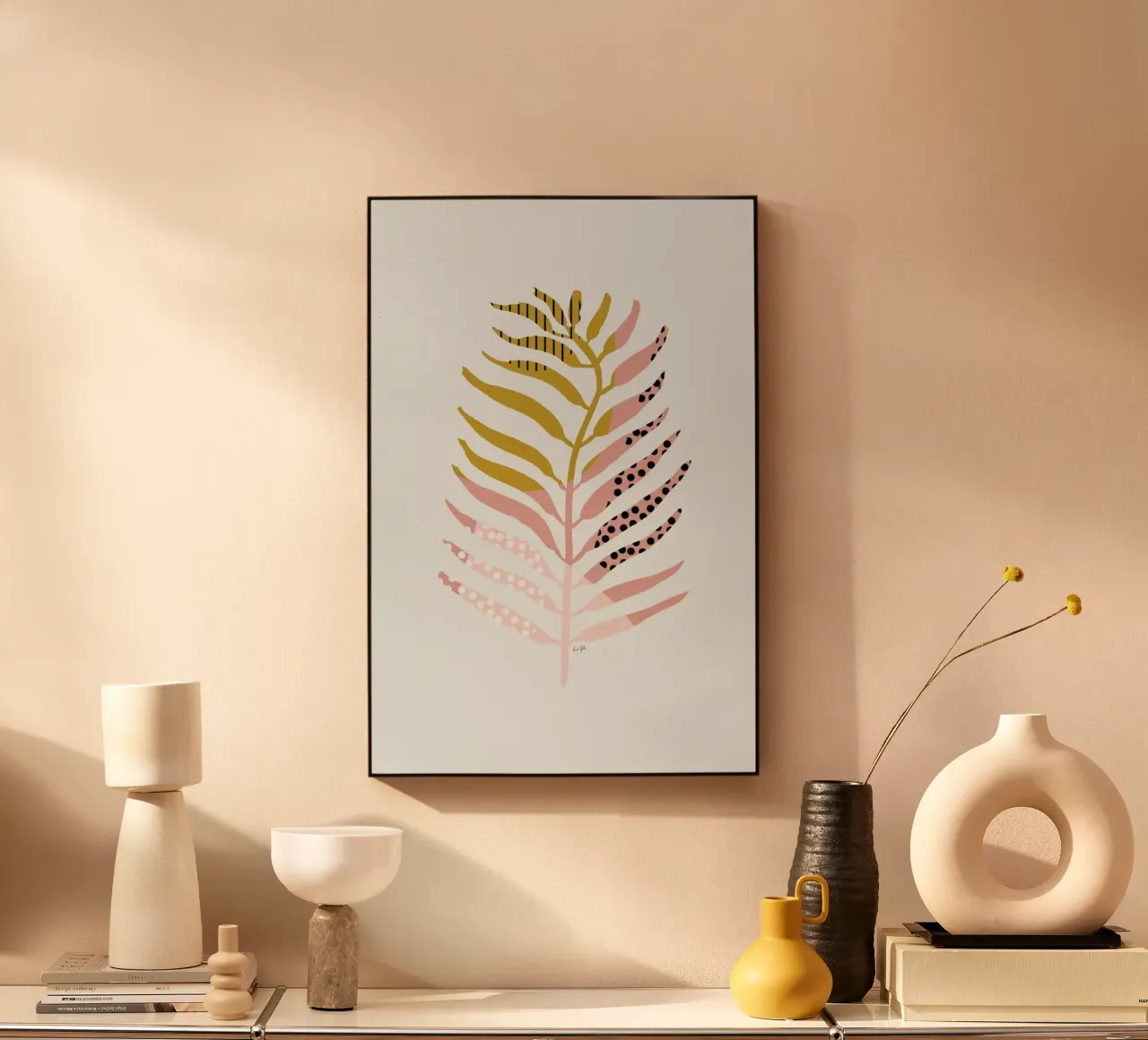 Graphic Leaf pannello forex da Linda Gobeta