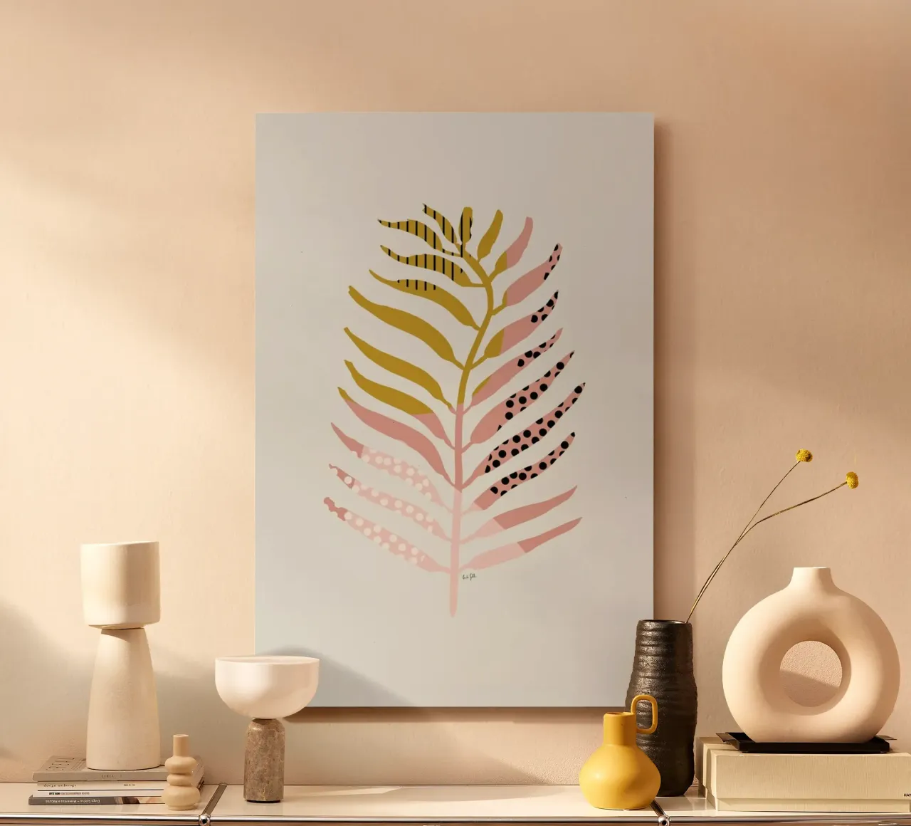 Graphic Leaf pannello forex da Linda Gobeta