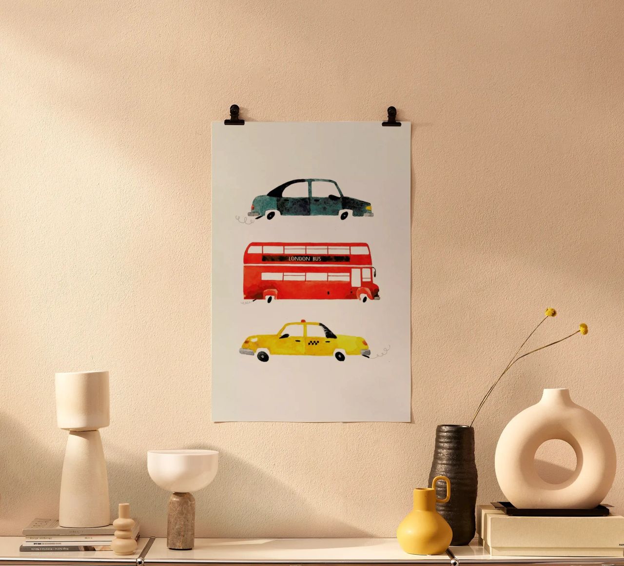 City Travel poster de Little Flourishes