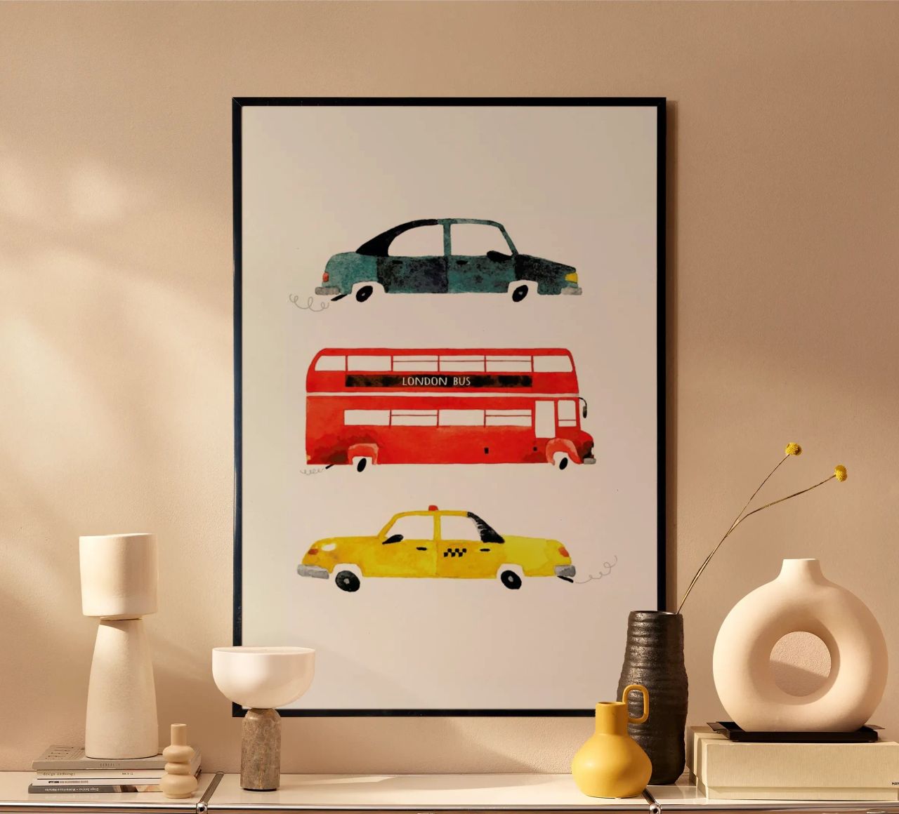 City Travel poster de Little Flourishes