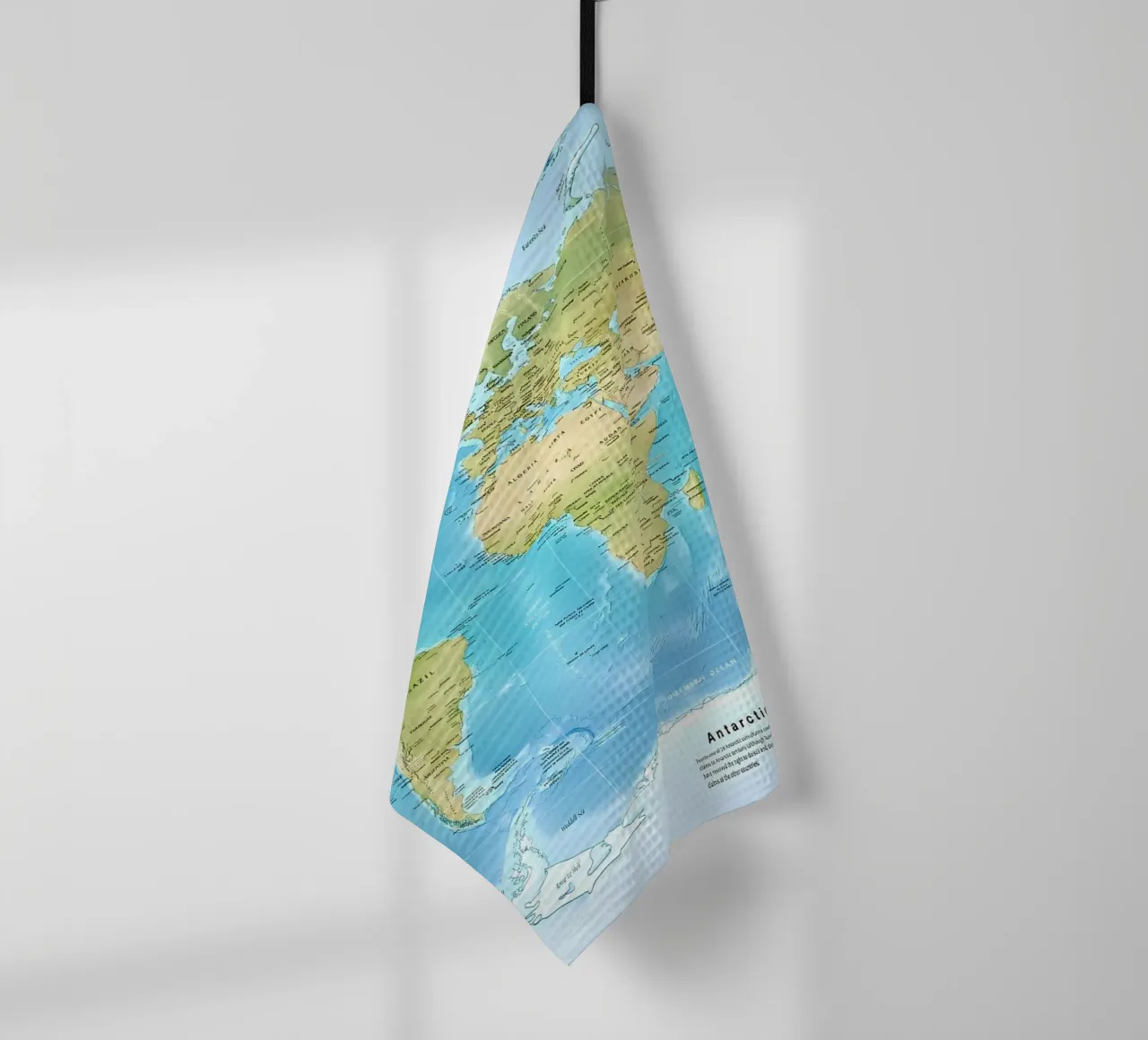 Mappa del mondo fisico canovaccio da cucina da Aiden Garcia