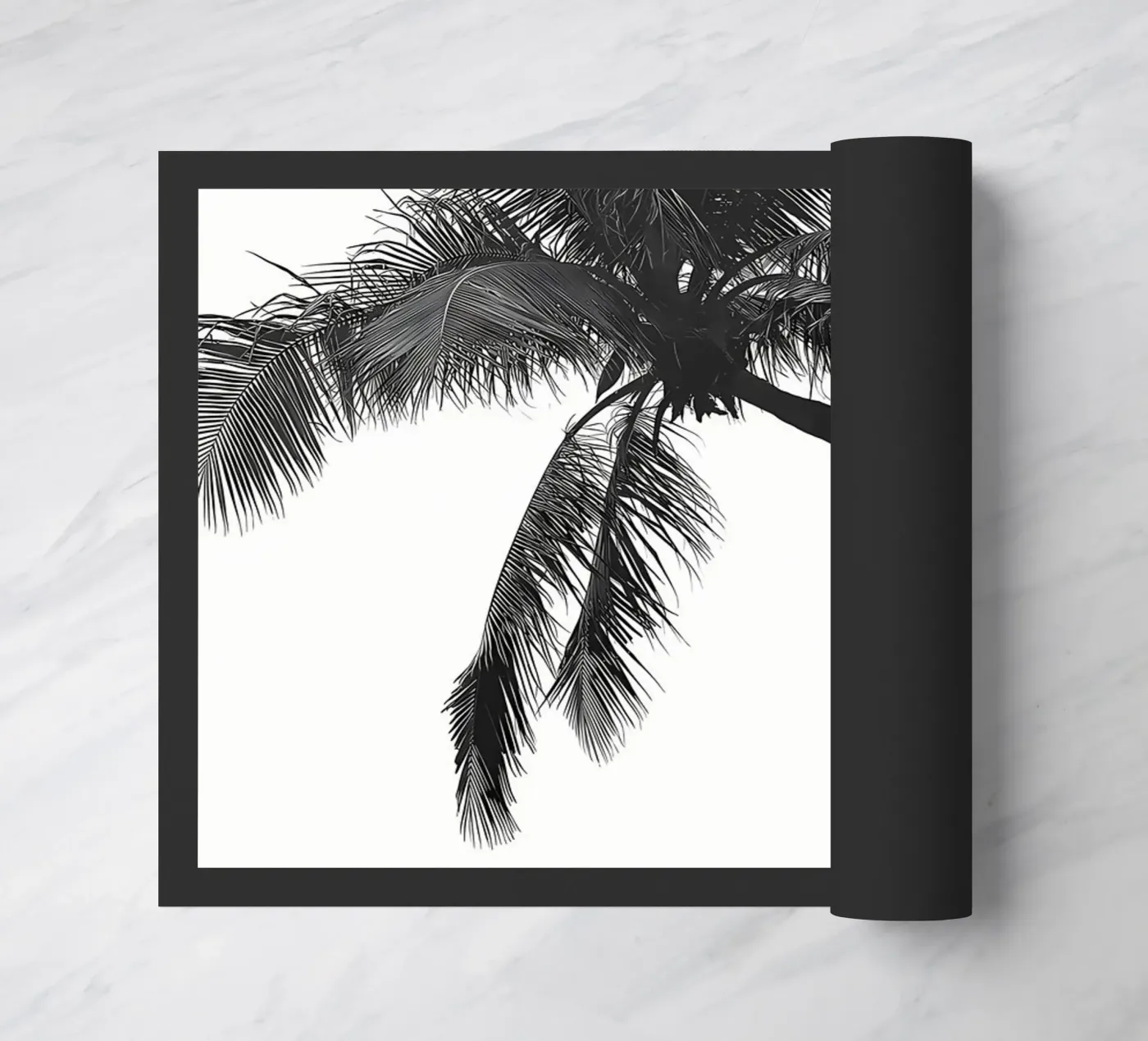 Palmboom deurmat van Matthew Katz