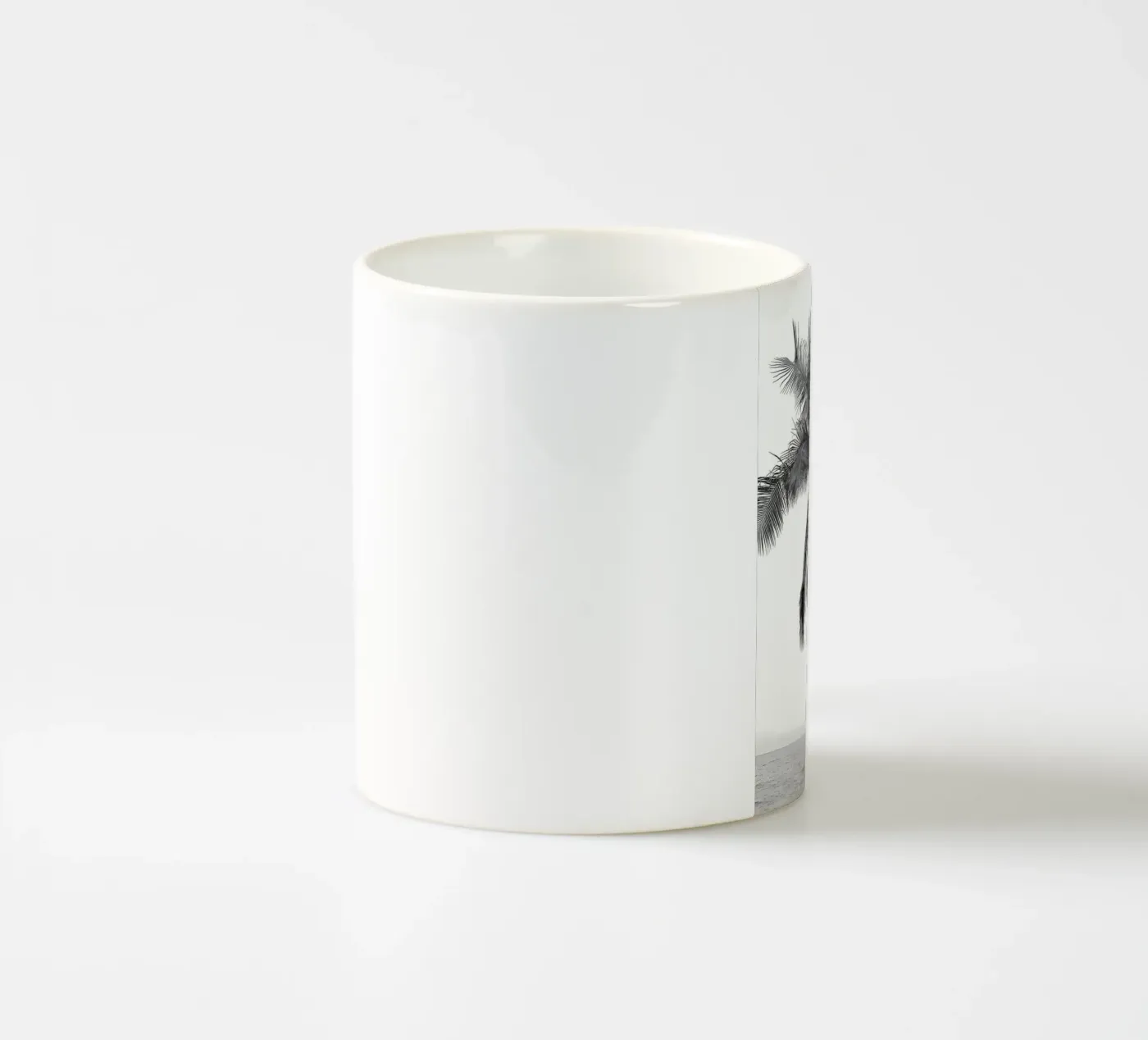 Palm tree ceramic mug by Matthew Katz