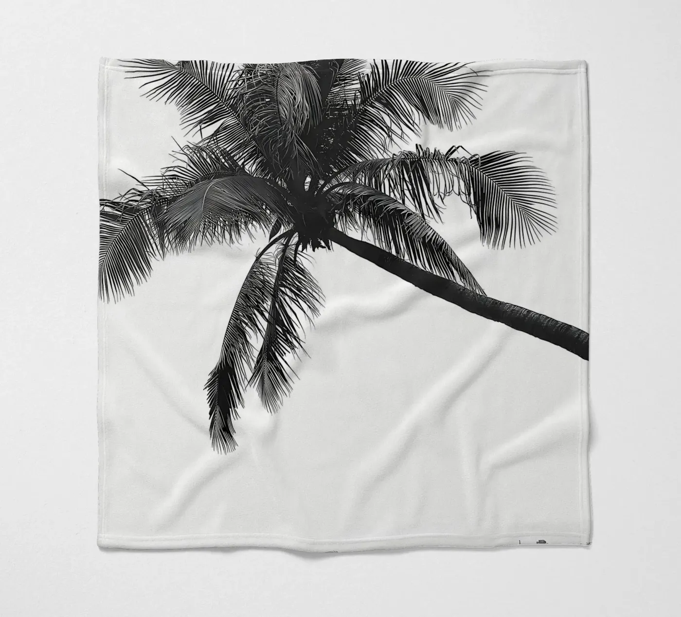 Palm tree fleece blanket by Matthew Katz