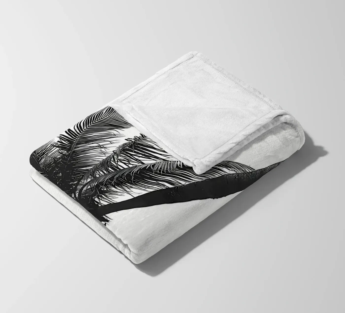 Palm tree fleece blanket by Matthew Katz