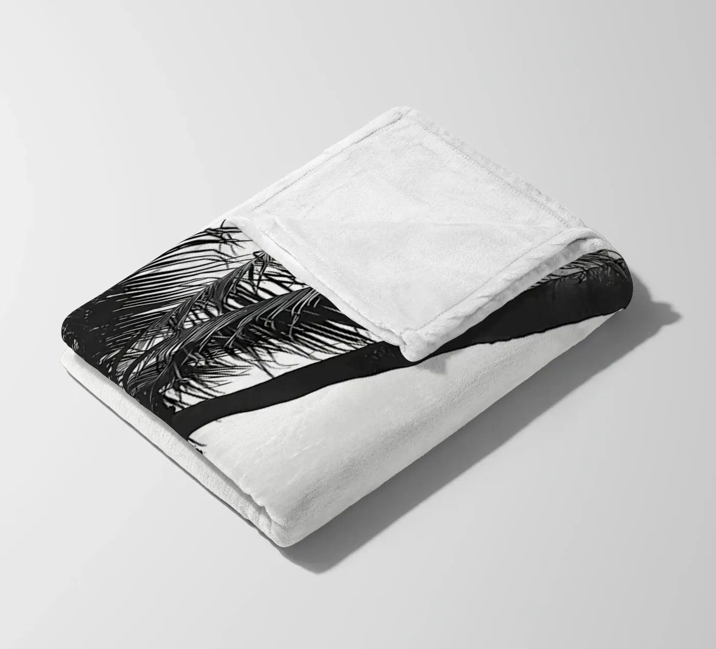 Palm tree fleece blanket by Matthew Katz