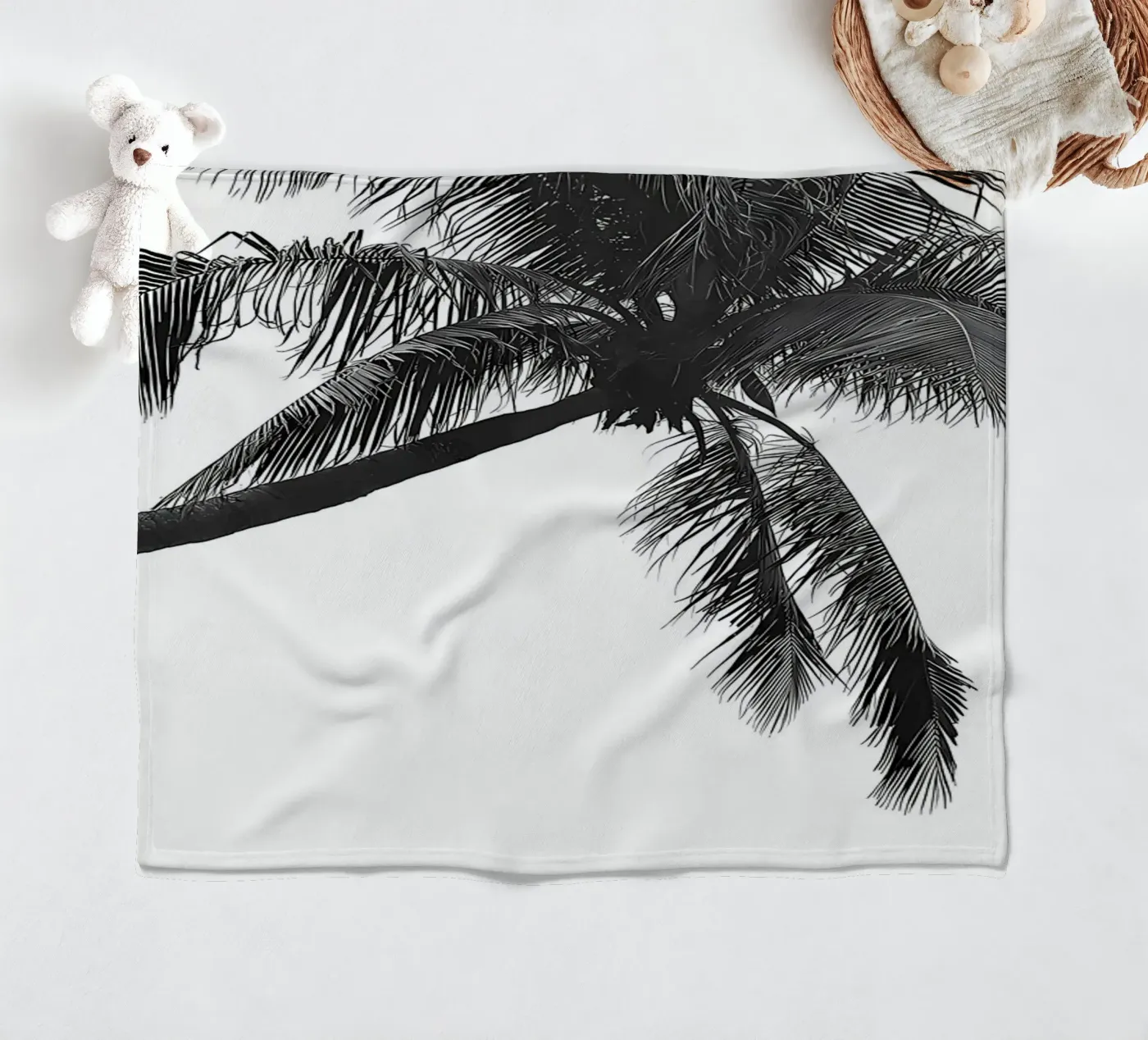 Palmier plaid polaire de Matthew Katz