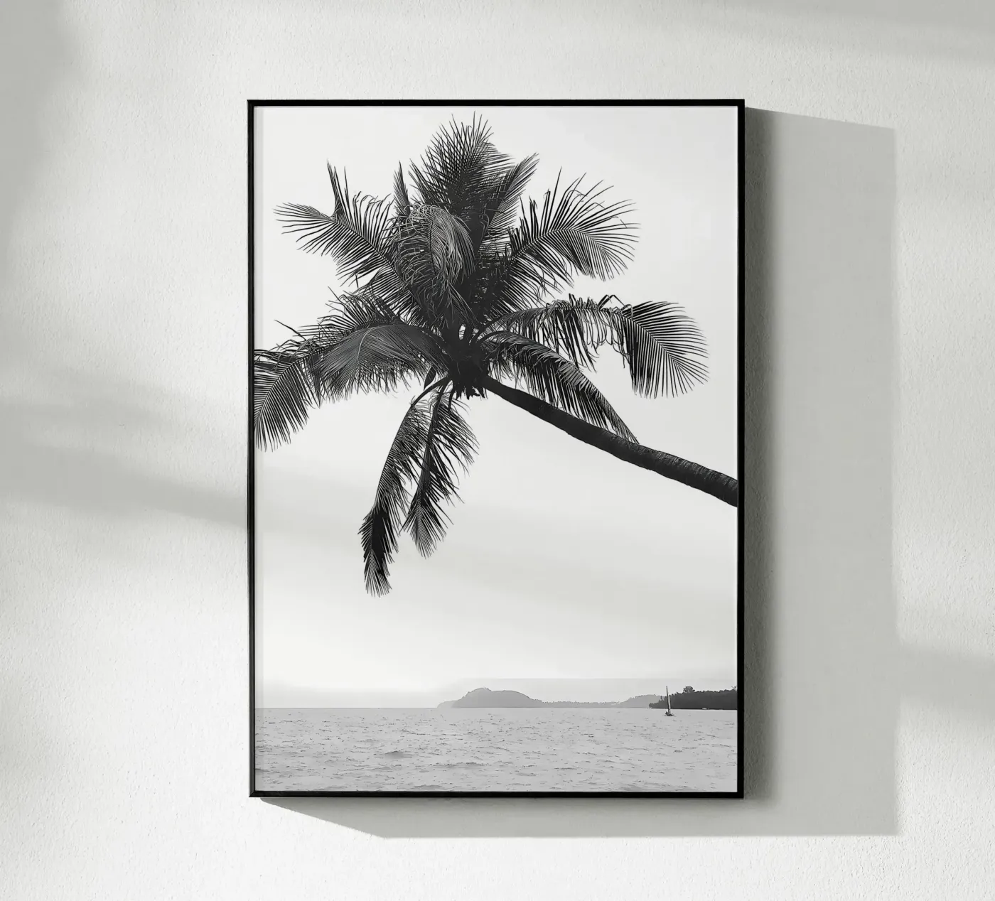 Palm tree acryl van Matthew Katz