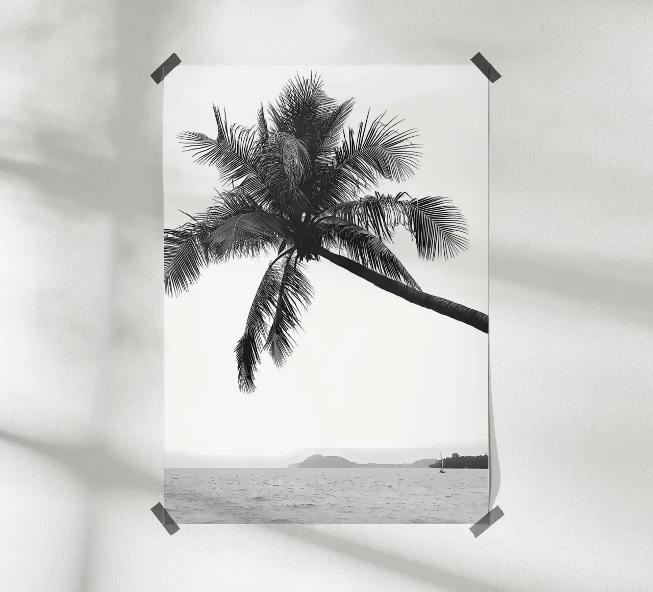 Palm tree hahnemühle by Matthew Katz