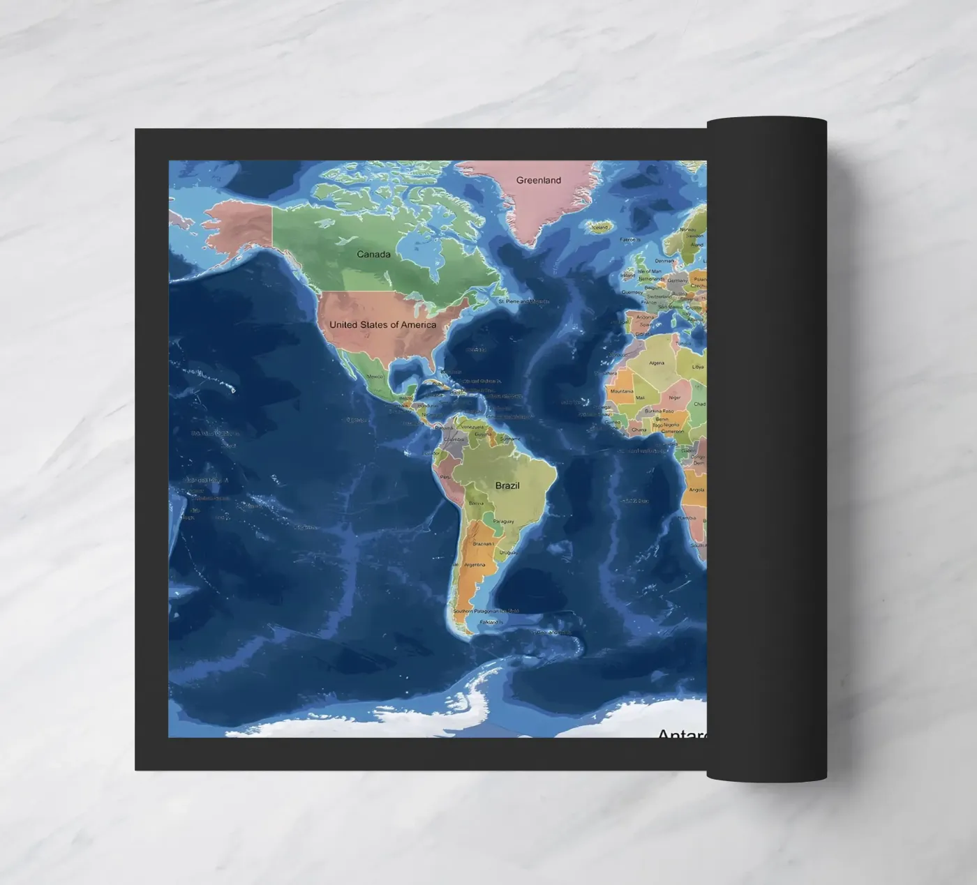 World Map zerbino da Aiden Garcia