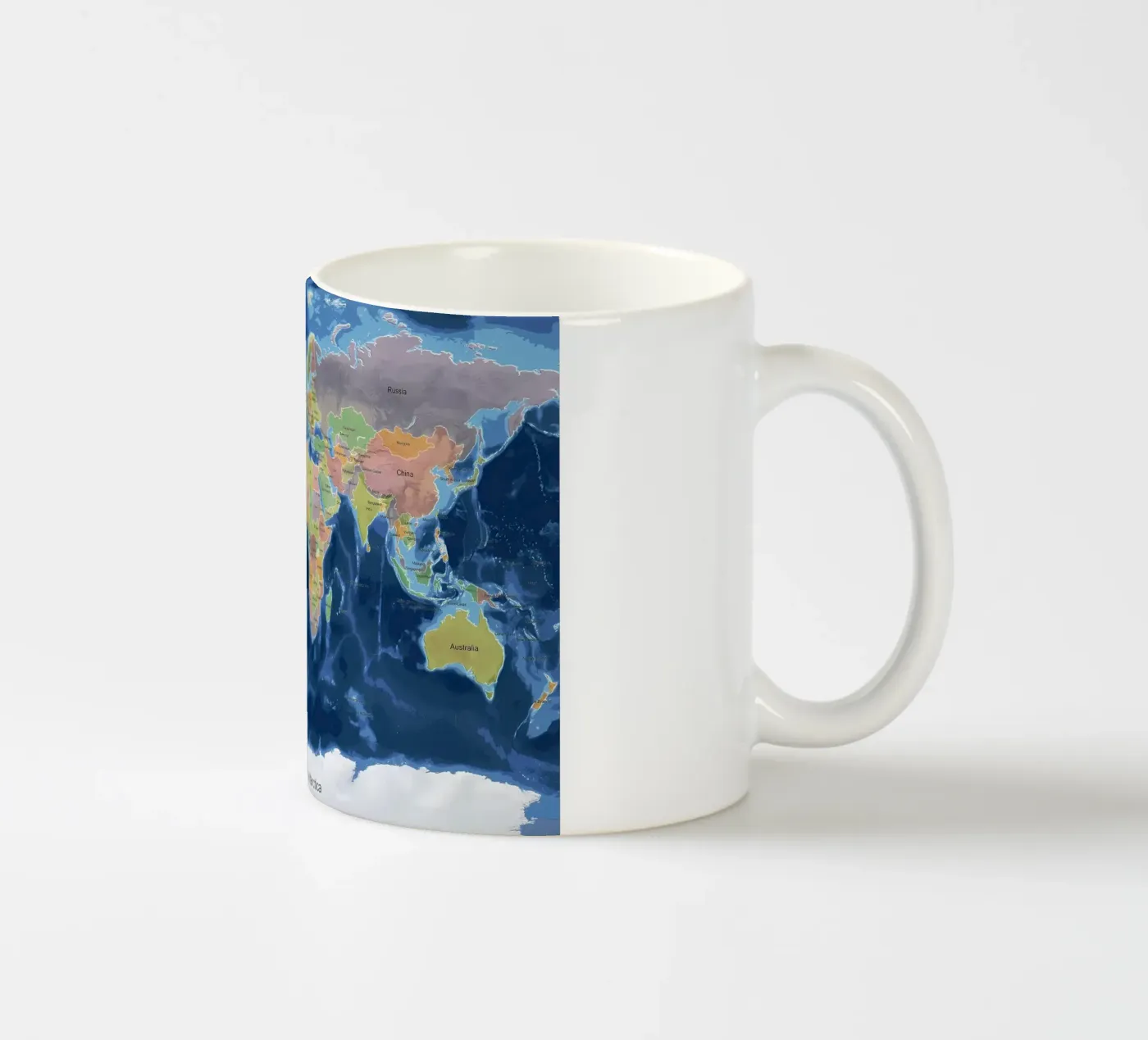 World Map keramische mok van Aiden Garcia