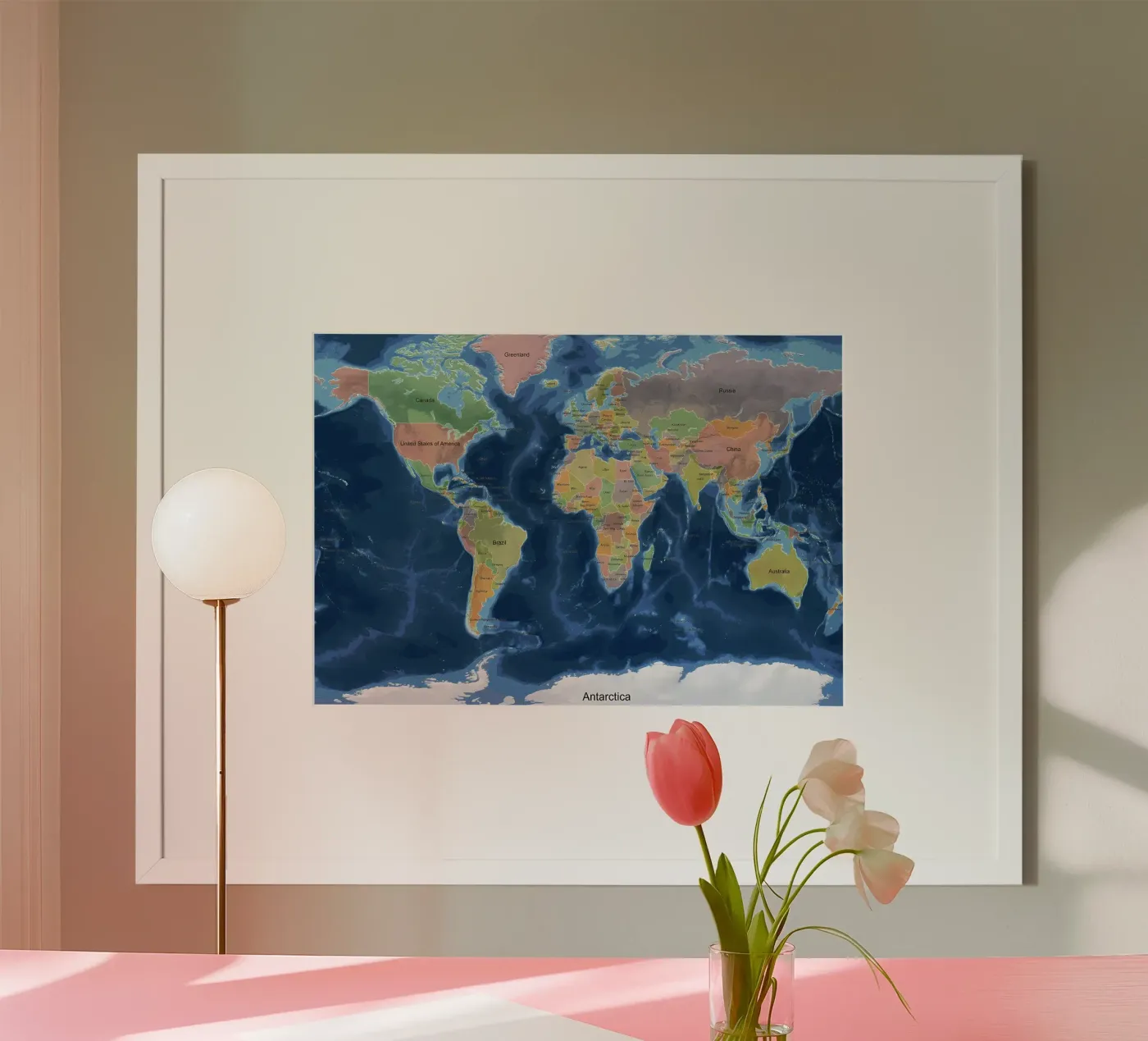 World Map poster by Aiden Garcia