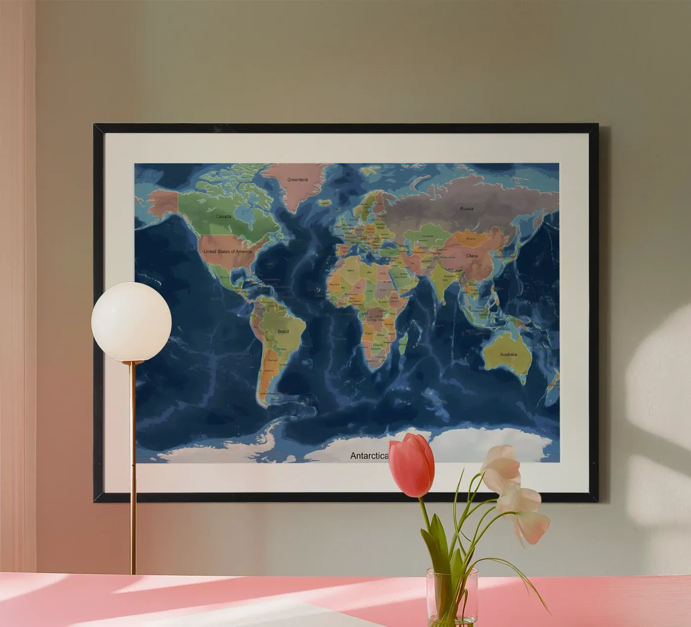 World Map poster by Aiden Garcia