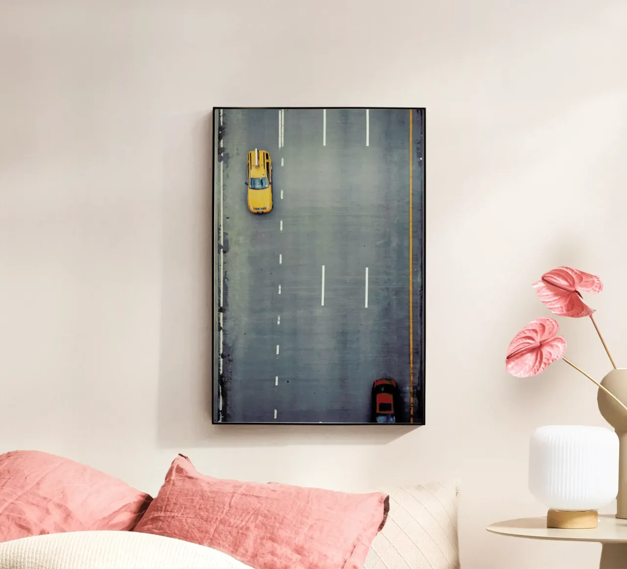 Chasing Cars plexiglass da Cordula Schaefer