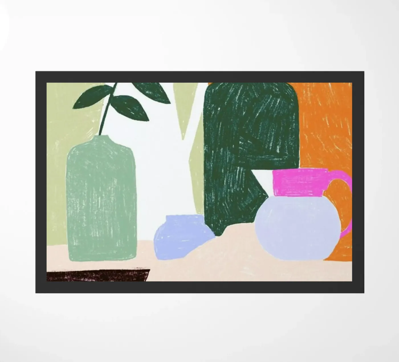 Stillleben doormat by Eva Wünsch